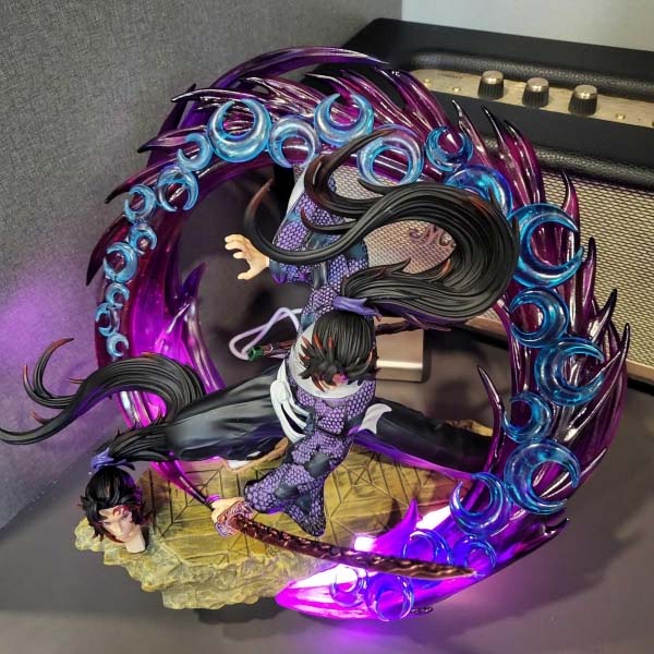 Mô hình Thượng Nhất Kokushibou 33cm có LED - Kimetsu No Yaiba