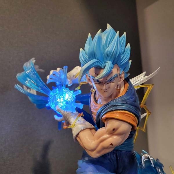 Mô hình Vegito Super Saiyan 3 đầu BẢN CAO CẤP có LED 45 cm - Dragon Ball