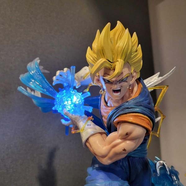 Mô hình Vegito Super Saiyan 3 đầu BẢN CAO CẤP có LED 45 cm - Dragon Ball