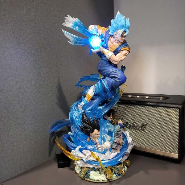 Mô hình Vegito Super Saiyan 3 đầu BẢN CAO CẤP có LED 45 cm - Dragon Ball