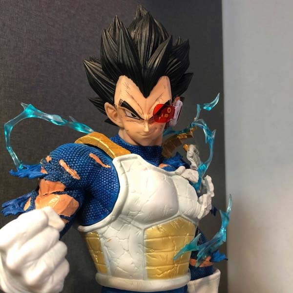 Mô hình Siêu Phẩm Vegeta 3 đầu cực nét có LED 55 cm - Dragon Ball