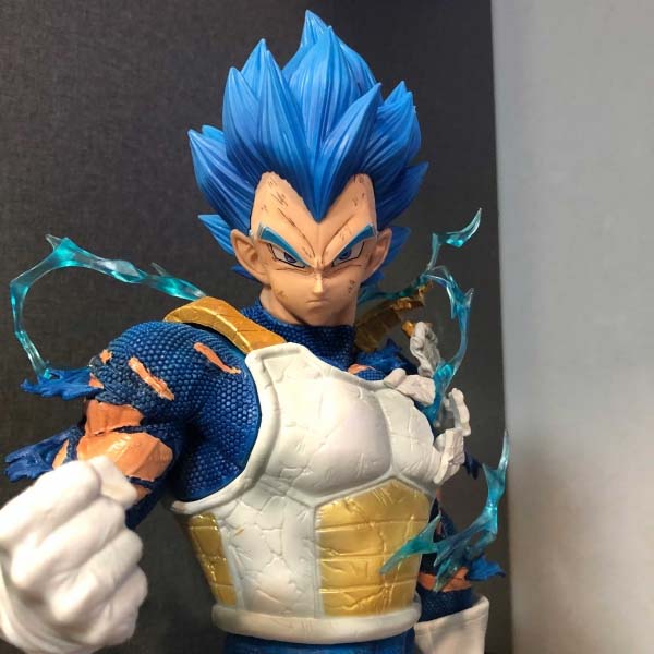 Mô hình Siêu Phẩm Vegeta 3 đầu cực nét có LED 55 cm - Dragon Ball