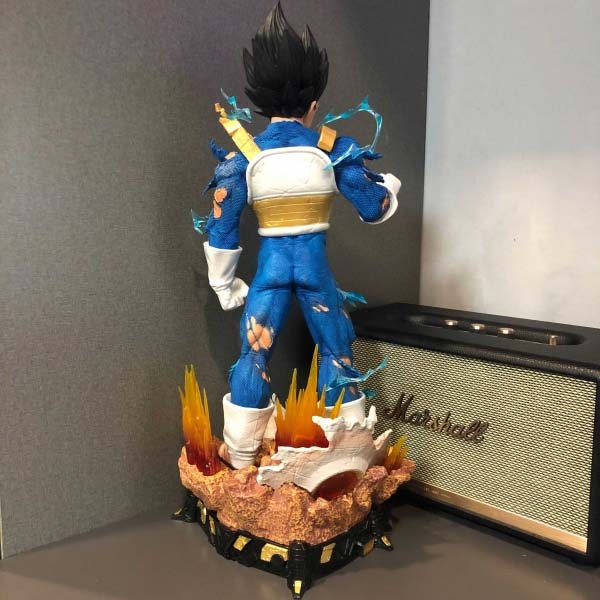 Mô hình Siêu Phẩm Vegeta 3 đầu cực nét có LED 55 cm - Dragon Ball