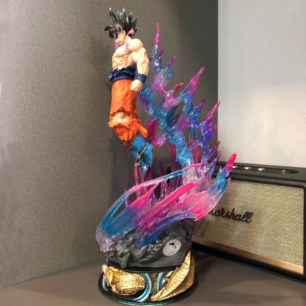 Mô hình Son Goku đẫm máu 3 đầu 52 cm có LED - Dragon Ball