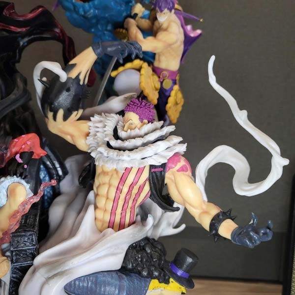 Mô hình Luffy Throne - LS studio - Hàng F1 - One Piece