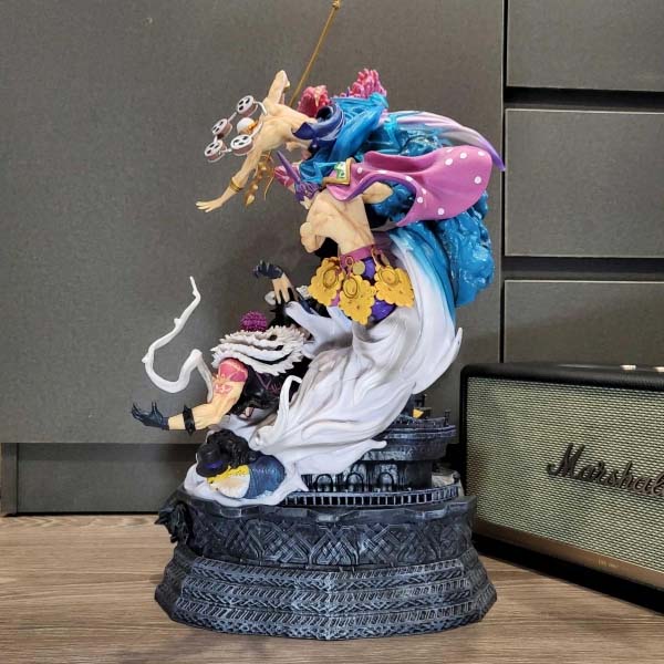 Mô hình Luffy Throne - LS studio - Hàng F1 - One Piece