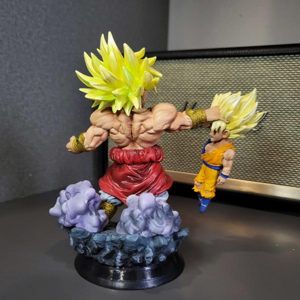 Mô hình Broly vs Goku 17 cm - Dragon Ball