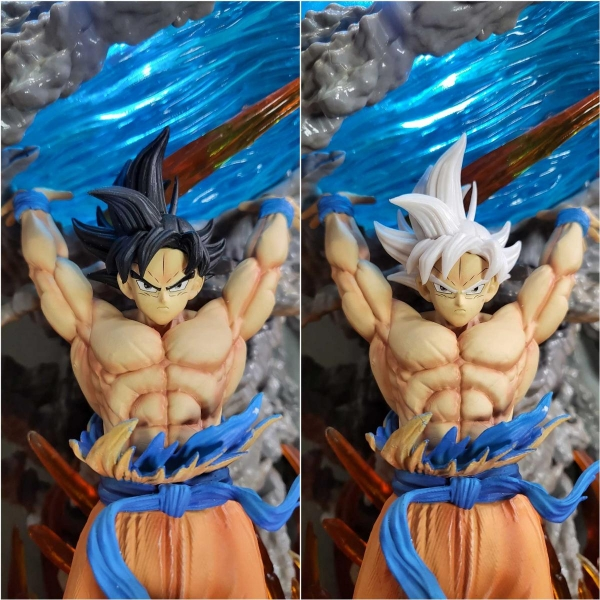 Mô hình Siêu to Son Goku nâng cầu 60 cm có LED - Dragon Ball