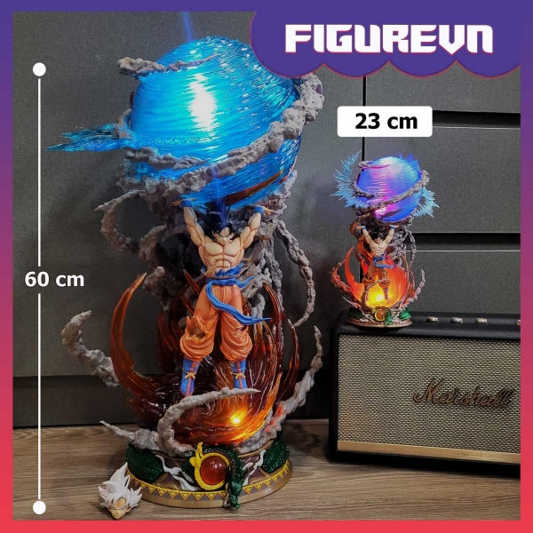 Mô hình Siêu to Son Goku nâng cầu 60 cm có LED - Dragon Ball