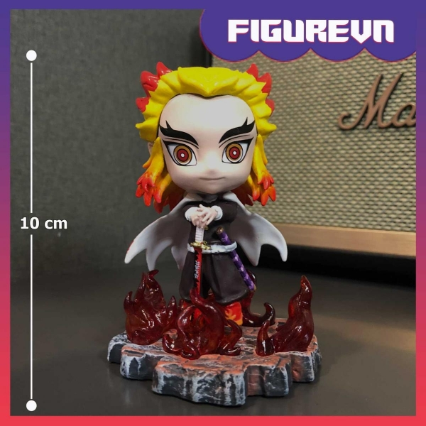 Mô hình Rengoku chibi kute 10 cm - Kimetsu No Yaiba