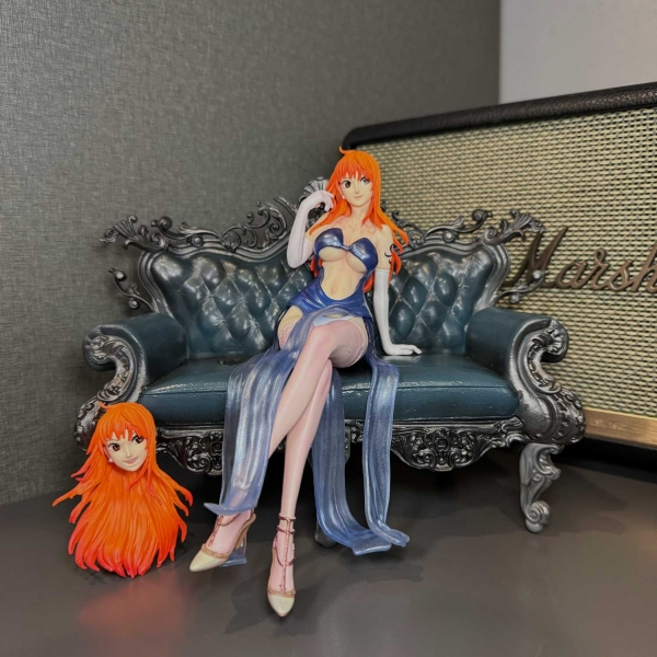 Mô hình Nami Ngồi Ghế 16 cm 2 đầu - One Piece