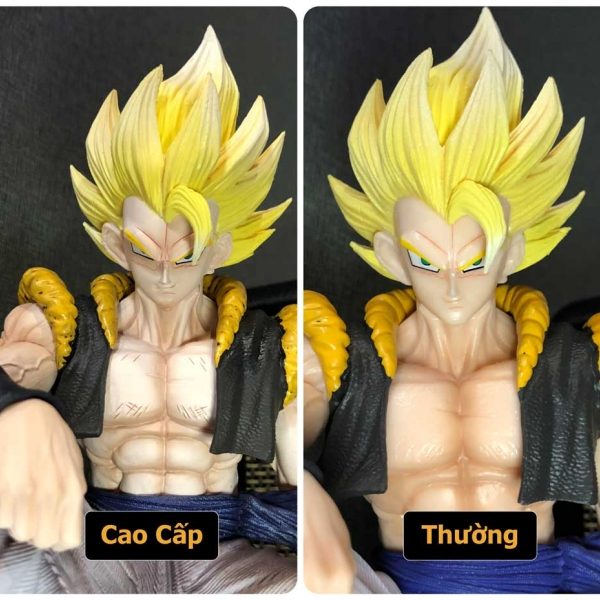 Mô hình Gogeta ngồi chống tay 3 đầu 22 cm - Dragon Ball