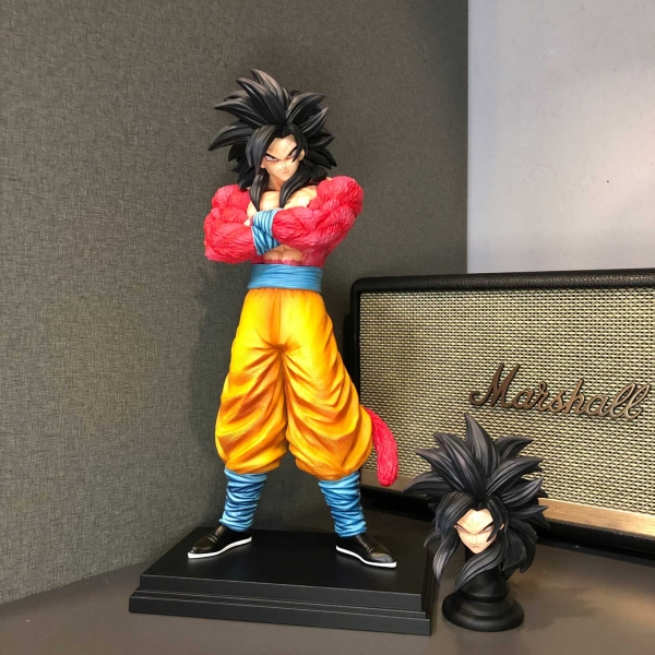 Mô hình Goku SSJ4 32 cm 2 đầu - Dragon Ball