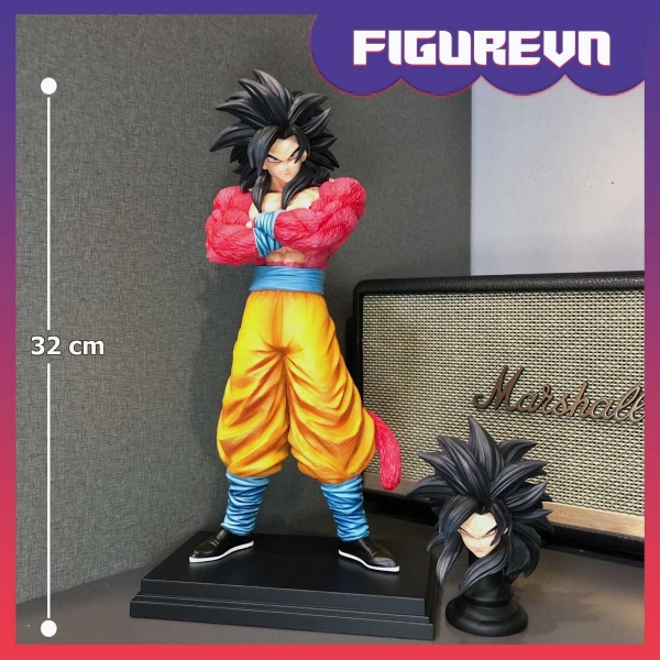 Mô hình Goku SSJ4 32 cm 2 đầu - Dragon Ball