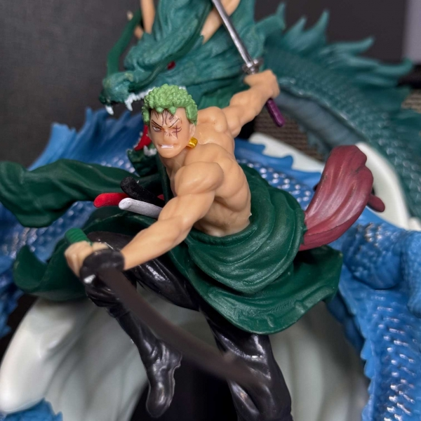 Mô hình Zoro tam long 25 cm bản nhỏ - One Piece