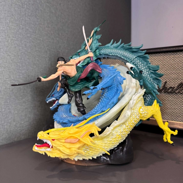 Mô hình Zoro tam long 25 cm bản nhỏ - One Piece