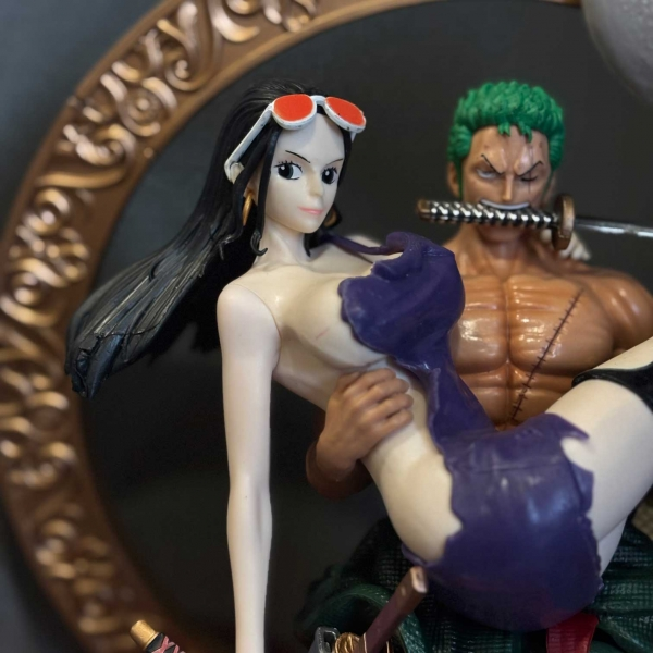 Mô hình Zoro và Robin 40 cm có LED - One Piece