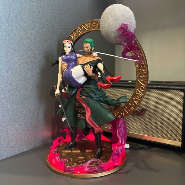 Mô hình Zoro và Robin 40 cm có LED - One Piece