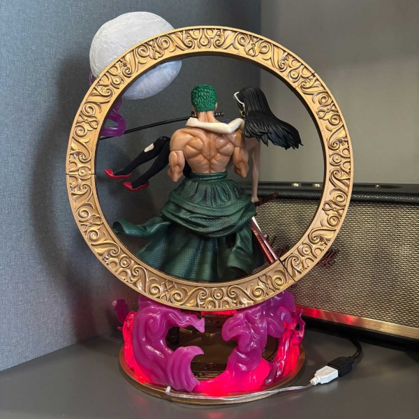 Mô hình Zoro và Robin 40 cm có LED - One Piece