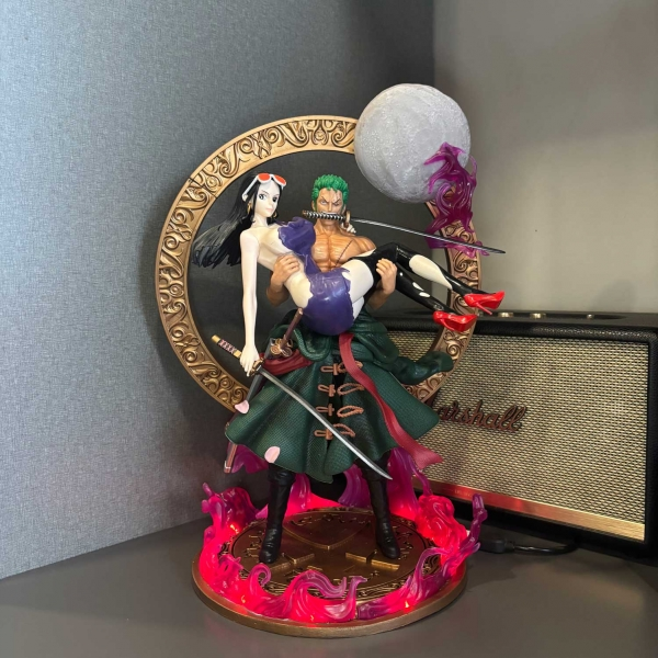 Mô hình Zoro và Robin 40 cm có LED - One Piece