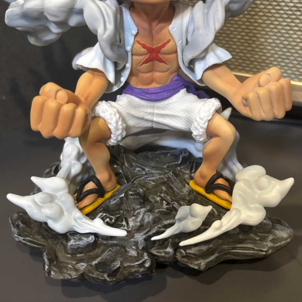 Mô hình Luffy Gear 5 siêu kute 21 cm - One Piece