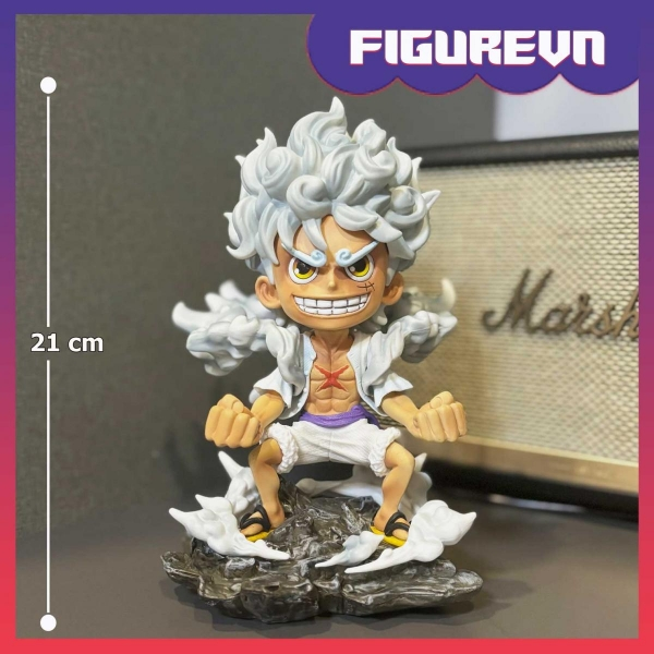 Mô hình Luffy Gear 5 siêu kute 21 cm - One Piece