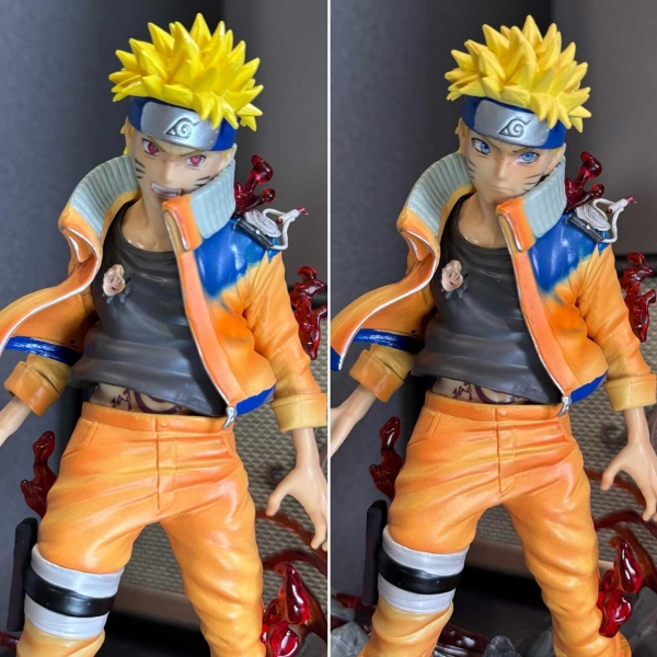 Mô hình Naruto nổi giận 25 cm 2 đầu thay thế - Naruto
