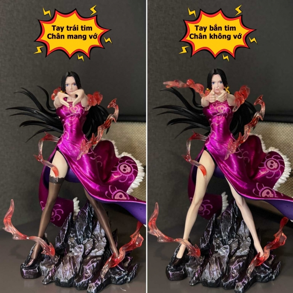 [Bản Full] Mô hình Boa Hancock bắn tim 25 cm có LED - One Piece