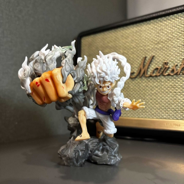 Mô hình Luffy Gear 5 Nika chiến đấu 12 cm - One Piece