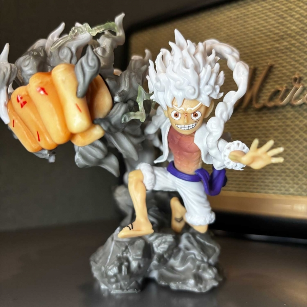 Mô hình Luffy Gear 5 Nika chiến đấu 12 cm - One Piece