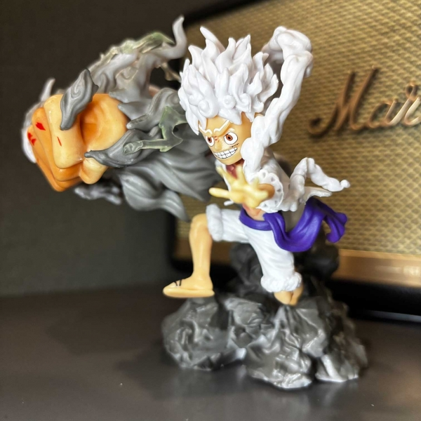 Mô hình Luffy Gear 5 Nika chiến đấu 12 cm - One Piece