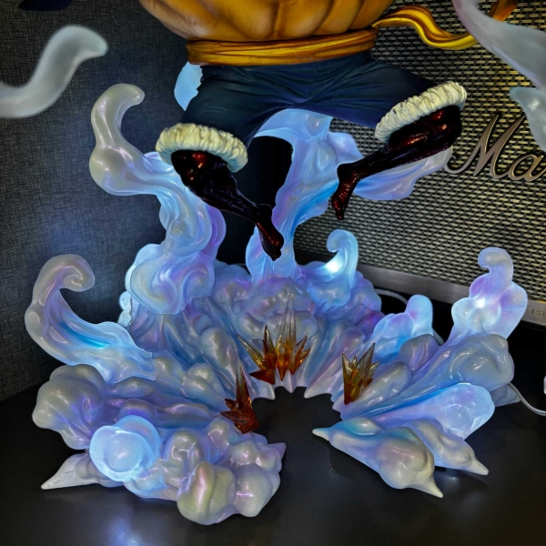 Mô hình Luffy Gear 4 siêu nét 38 cm có LED  - One Piece