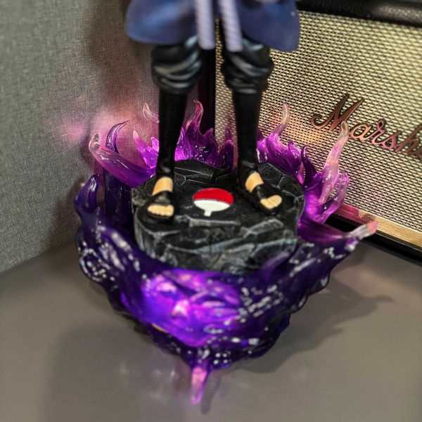 Mô hình Sasuke 38 cm 2 đầu có LED usb - Naruto