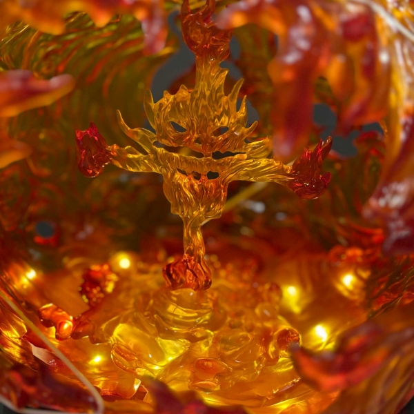 [Siêu Phẩm] Mô hình Ace Hỏa Quyền 56 cm có LED (USB) - One Piece