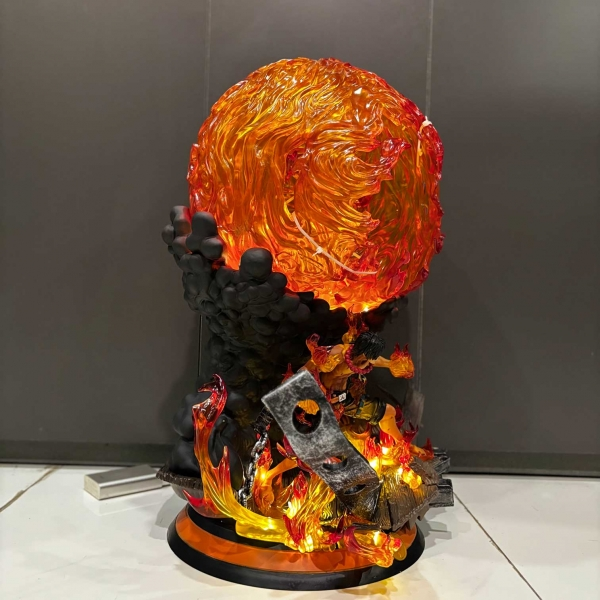 [Siêu Phẩm] Mô hình Ace Hỏa Quyền 56 cm có LED (USB) - One Piece