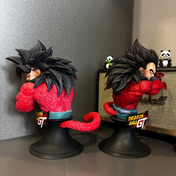 Mô hình bán thân Goku và Vegeta SSJ4 24 cm - Dragon Ball