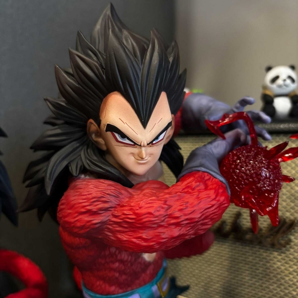 Mô hình bán thân Goku và Vegeta SSJ4 24 cm - Dragon Ball