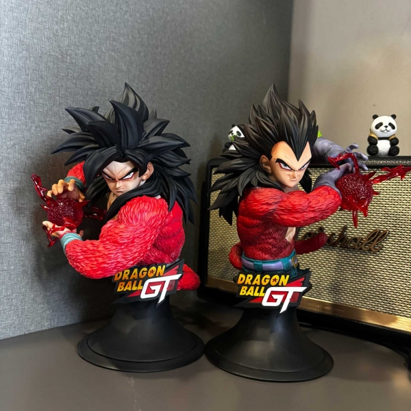 Mô hình bán thân Goku và Vegeta SSJ4 24 cm - Dragon Ball