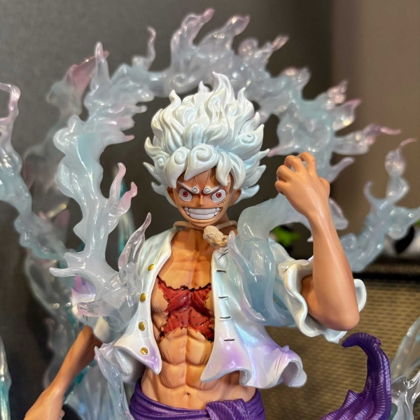 Mô hình Luffy Gear 5 Nika 30 cm JT studio có LED - One Piece