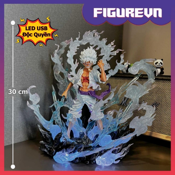 Mô hình Luffy Gear 5 Nika 30 cm JT studio có LED - One Piece