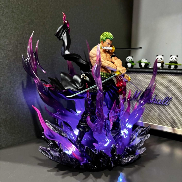 Mô hình Zoro Siêu Ngầu 30 cm JT studio có LED - One Piece