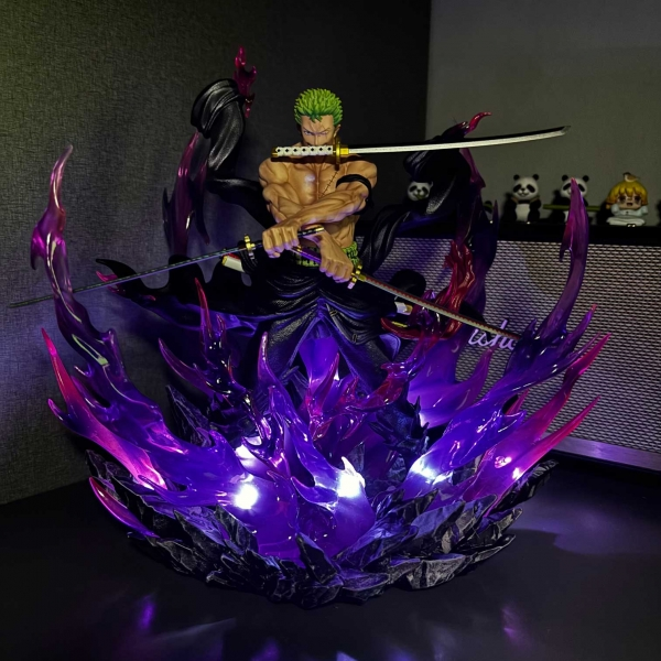 Mô hình Zoro Siêu Ngầu 30 cm JT studio có LED - One Piece