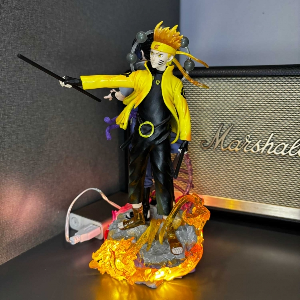 [Size Nhỏ] bộ đôi Naruto và Sasuke 22 cm có LED - Naruto