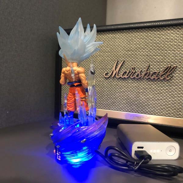 Mô hình Son Goku liếc mắt 17cm có LED (usb) - Dragon Ball