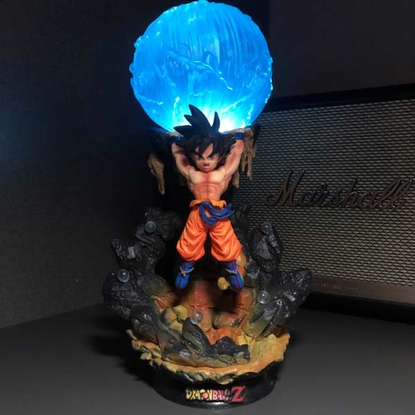 Mô hình Son Goku nâng cầu 25 cm có LED - Dragon Ball