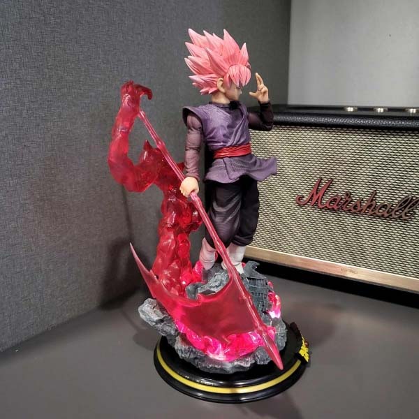 Mô hình Black Goku Super Saiyan Rose 28 cm có LED - Dragon Ball