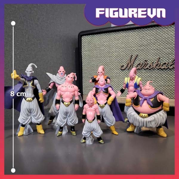 Set 8 con Majin Buu (Ma Bư) mini cao 5-8 cm - Dragon Ball