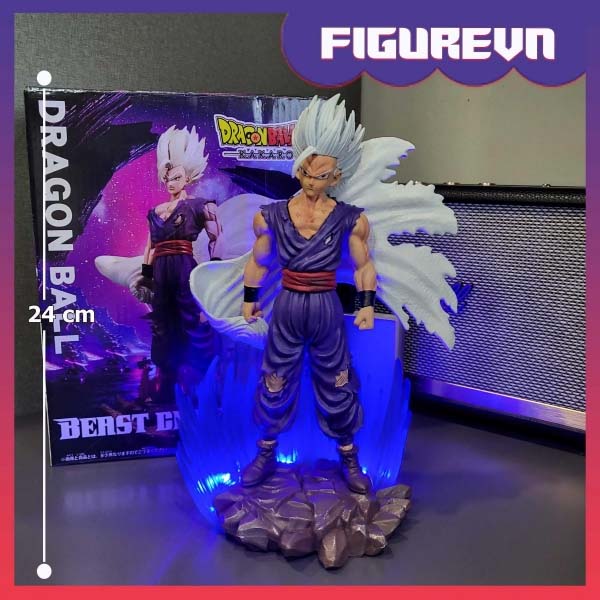 Mô hình Beast Gohan áo choàng 24 cm có LED - Dragon Ball