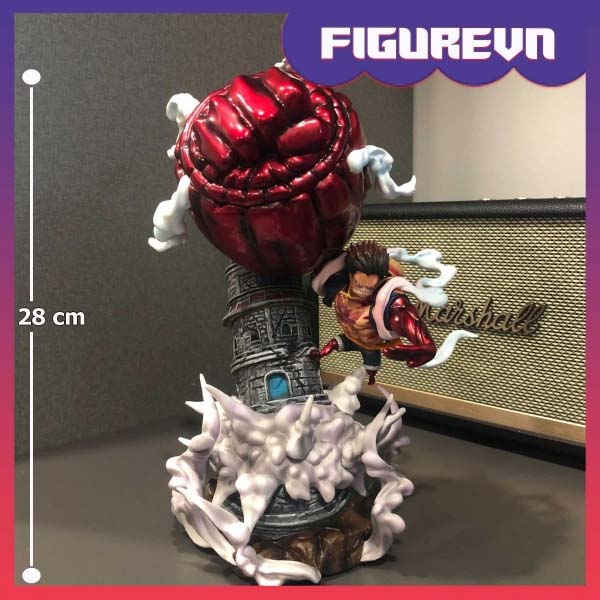 Mô hình Luffy Gear 4 28 cm - One Piece