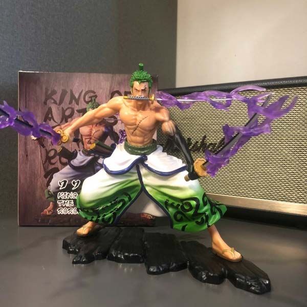 Mô hình Zoro wano 18 cm (có hiệu ứng) - One Piece